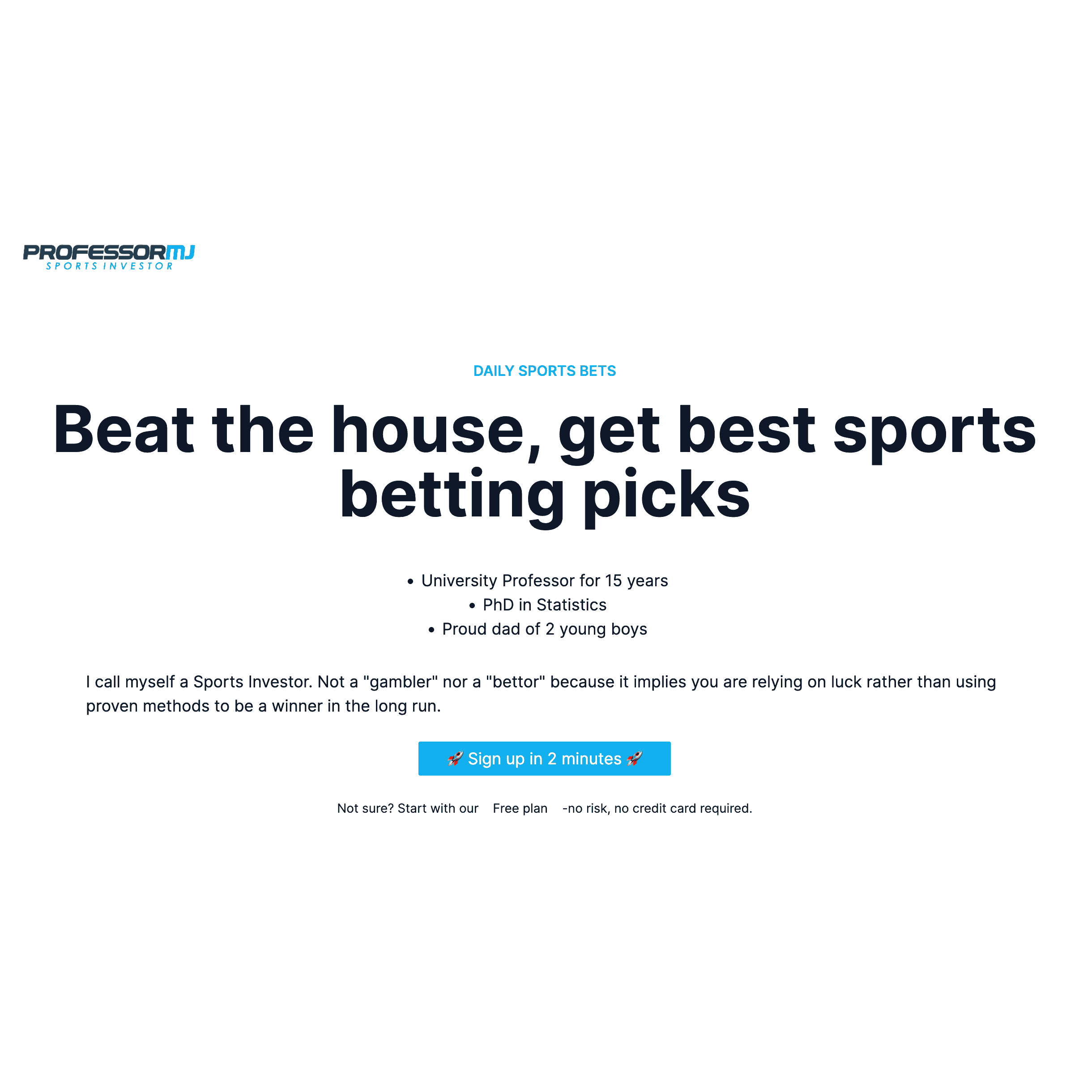MJ Picks Sports Betting Platform Logo